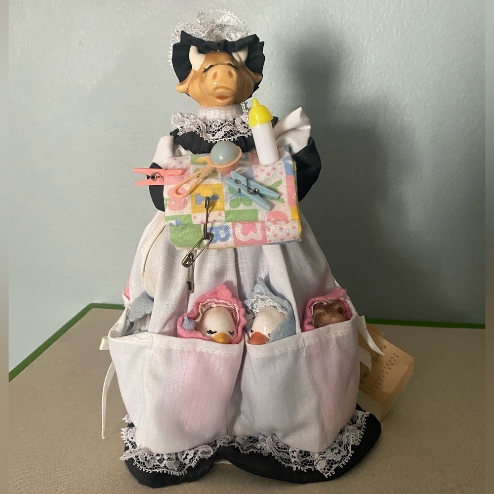 Just Ducky Ducks and Friends Nannie Cow with Babies